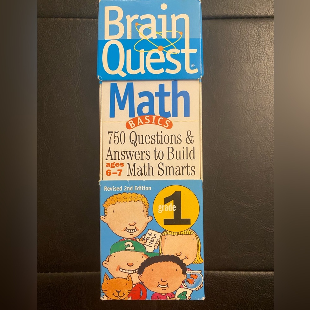 Brain Quest Math Grade 1 ages 6-7